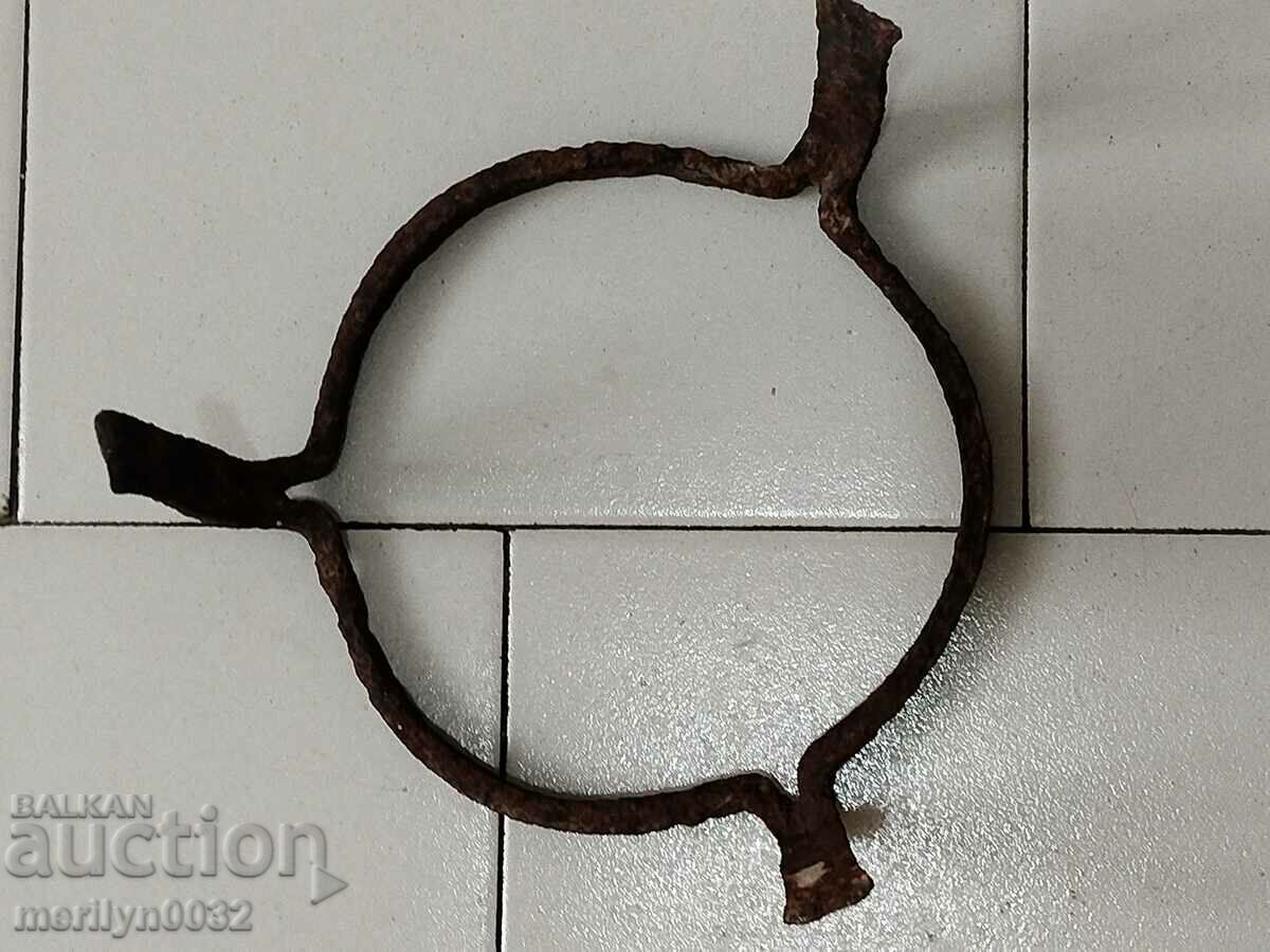 Antique wrought iron stove, hearth, grill, wrought iron - 7 Antique wrought iron stove, hearth, grill, wrought iron - 7