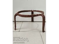 Antique wrought iron stove, hearth, grill, wrought iron