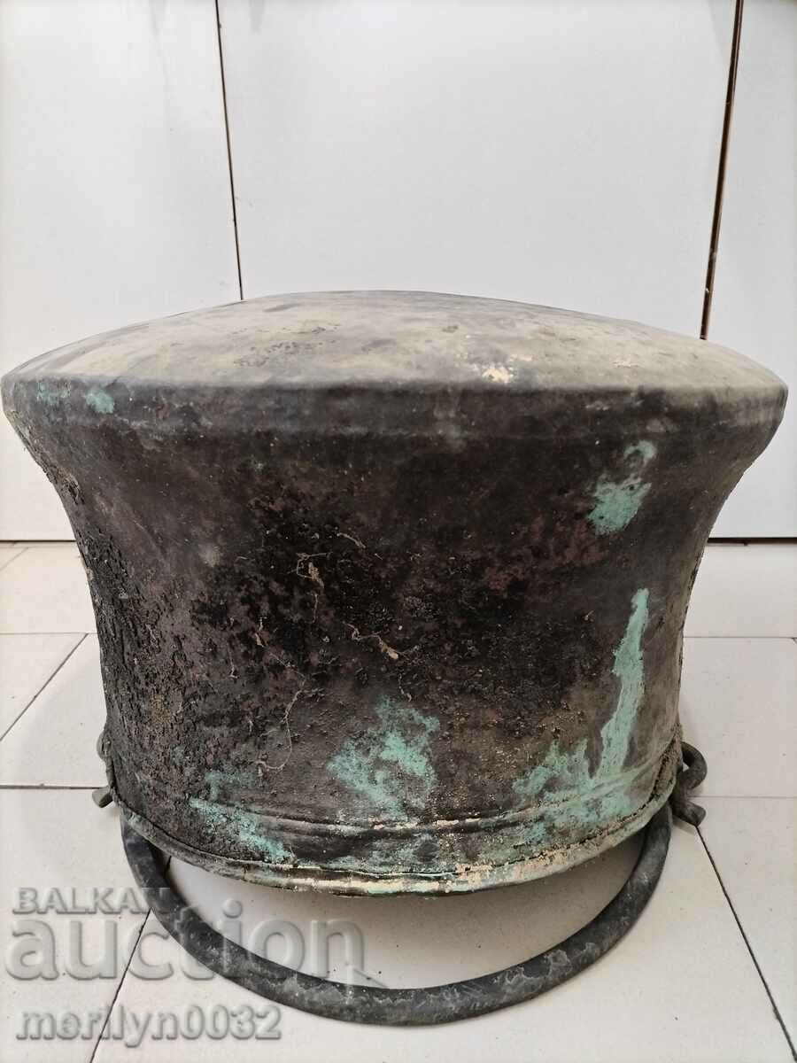 Old harania, copper vessel, large cauldron, copper, dustpan - 6