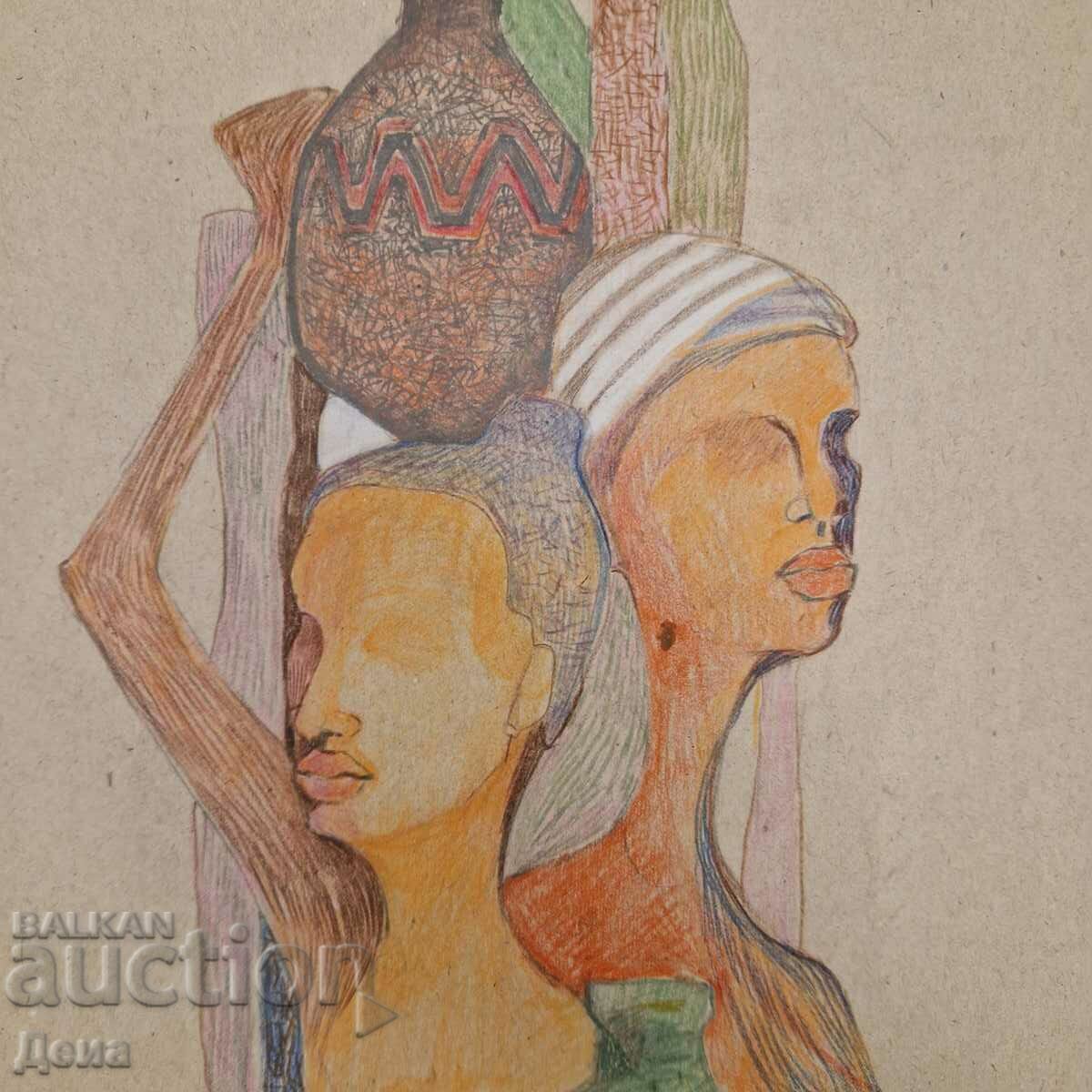 Auction  Silva Todorova drawing