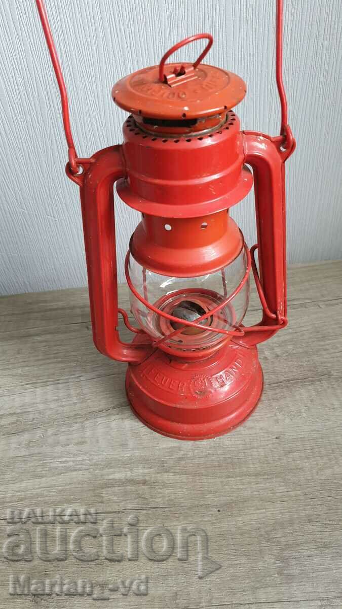 Old gas lantern Feuer Hand 275 Baby W. Germany - 6 Old gas lantern Feuer Hand 275 Baby W. Germany - 6