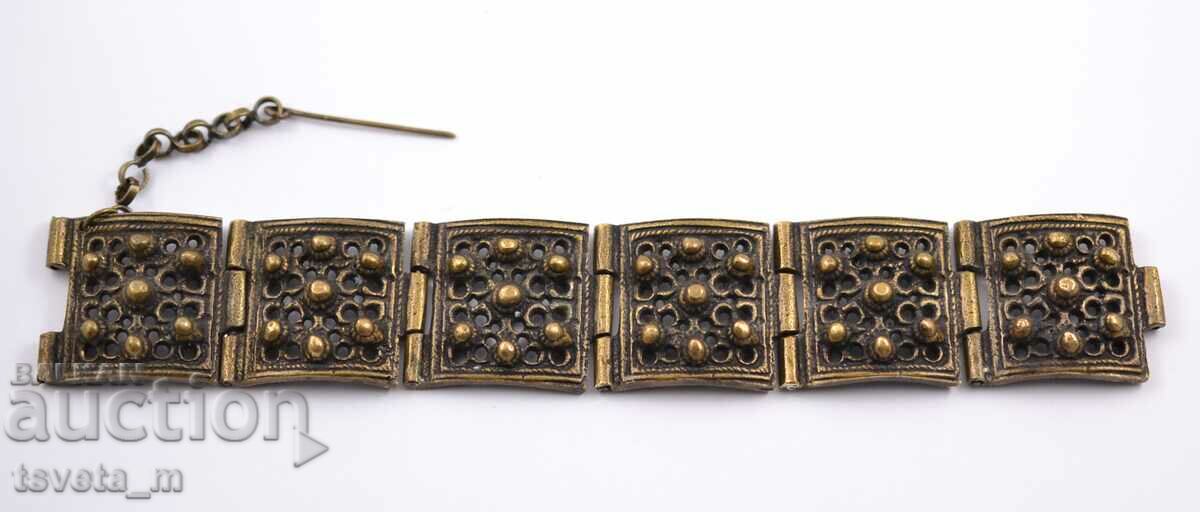Delivery of Bronze bracelet, filigree, jewelry, folk costume