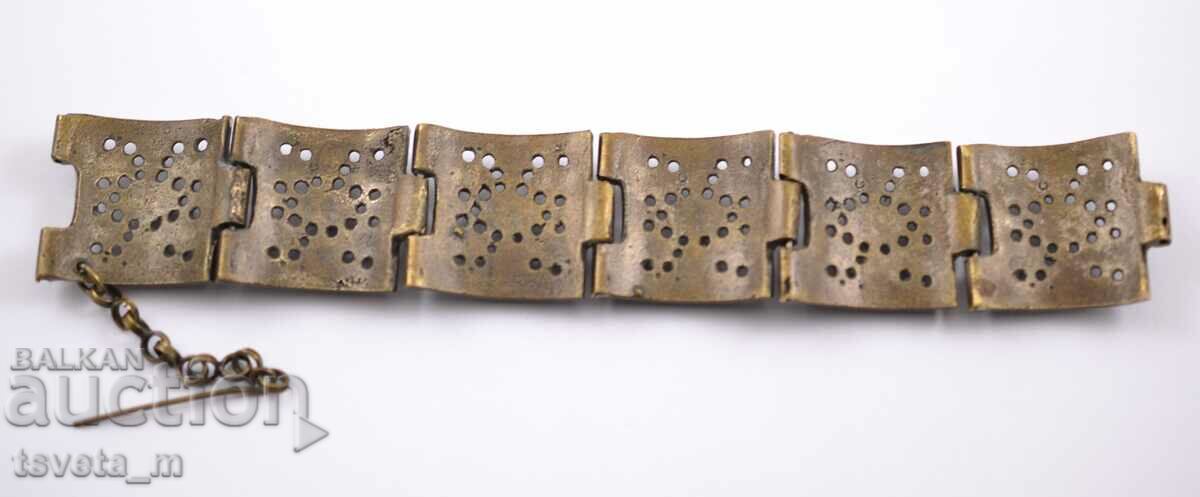 Bronze bracelet, filigree, jewelry, folk costume - 5