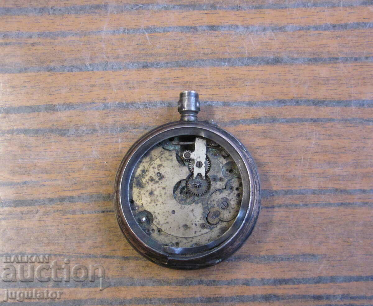 antique silver pocket watch for parts - 5 antique silver pocket watch for parts - 5