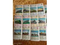 LOCOMOTIVE CARDS RETRO 36 PCS.