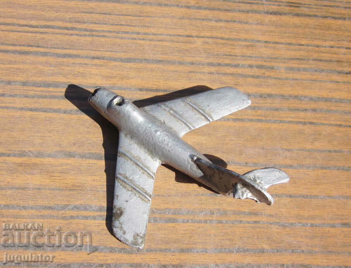 WWII metal model mockup of a military aircraft - 5
