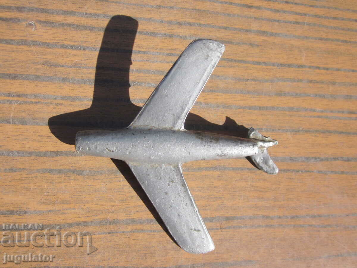 WWII metal model mockup of a military aircraft - 6