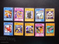 12 Yu Gi Oh playing cards or Yu Gi Oh collection 10 pcs. fans