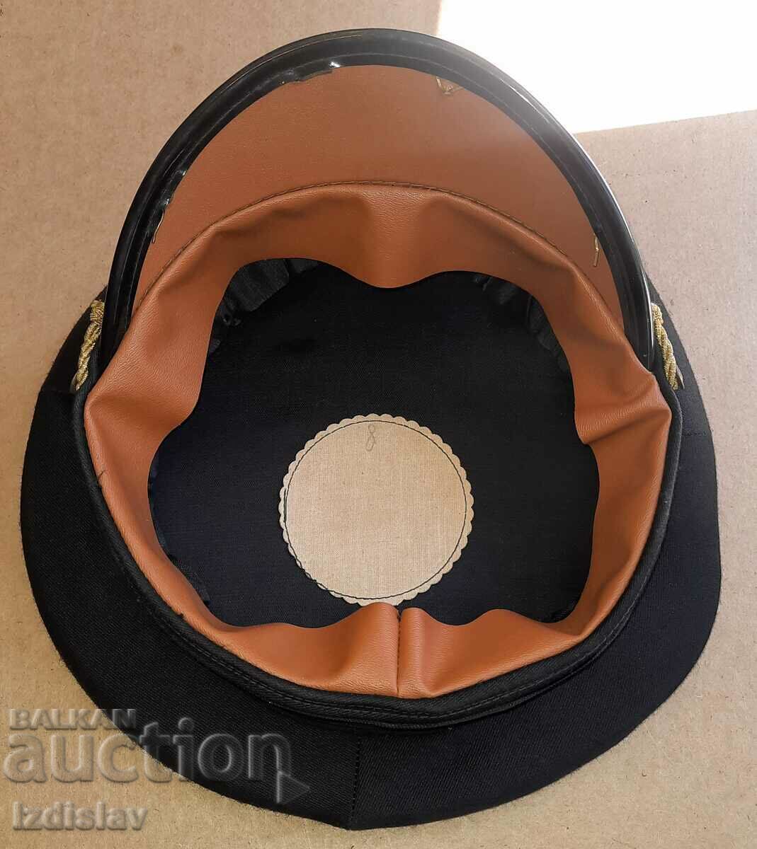 Officer's Navy Cockade Cap. with price 120.00 BGN | € 61.36 Officer's Navy Cockade Cap. with price 120.00 BGN | € 61.36