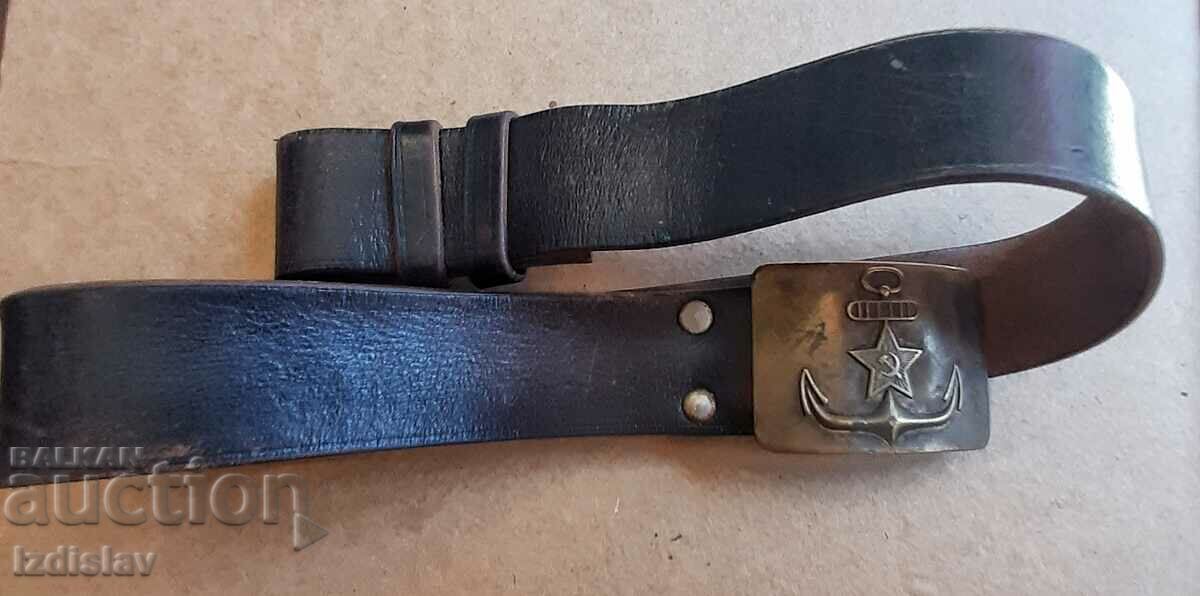 Military belt with buckle