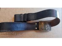 Military belt with buckle