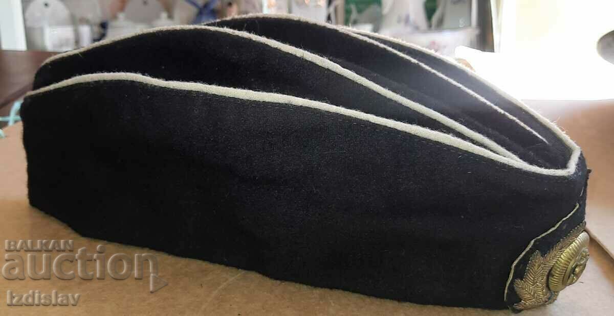 Σπάνιο ναυτικό σκουφάκι υποβρυχίου με κοκάρδα. - 5