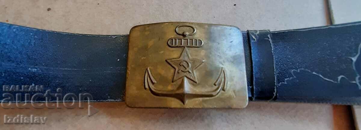 Military belt with buckle