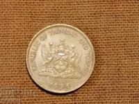 Trinidad and Tobago 5 cents 1996