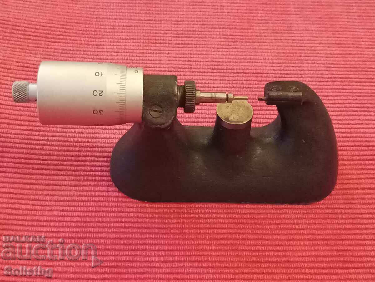 Bergeon watch vertical micrometer, Switzerland. - 6