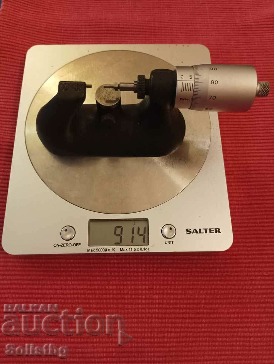 Bergeon watch vertical micrometer, Switzerland. - 7