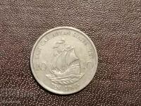 1987 Eastern Caribbean 10 cents