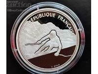 Silver 100 Franca Ski Olympics Albertville 1989 France