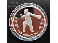 Silver 100 Dong Olympics 2000 Vietnam