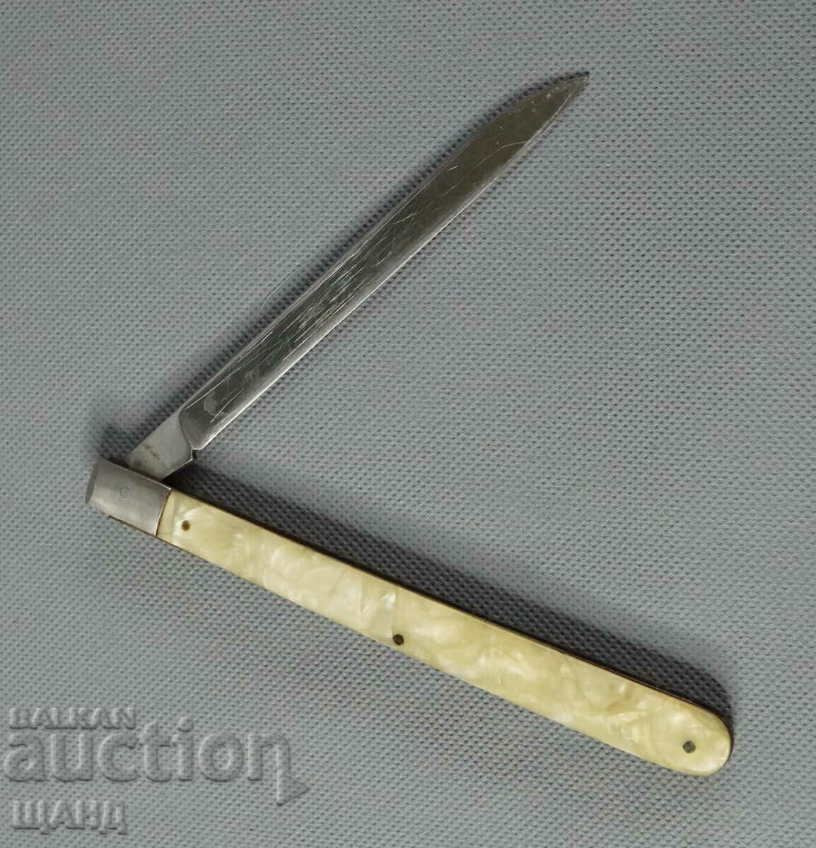 Old Bulgarian folding pocket knife