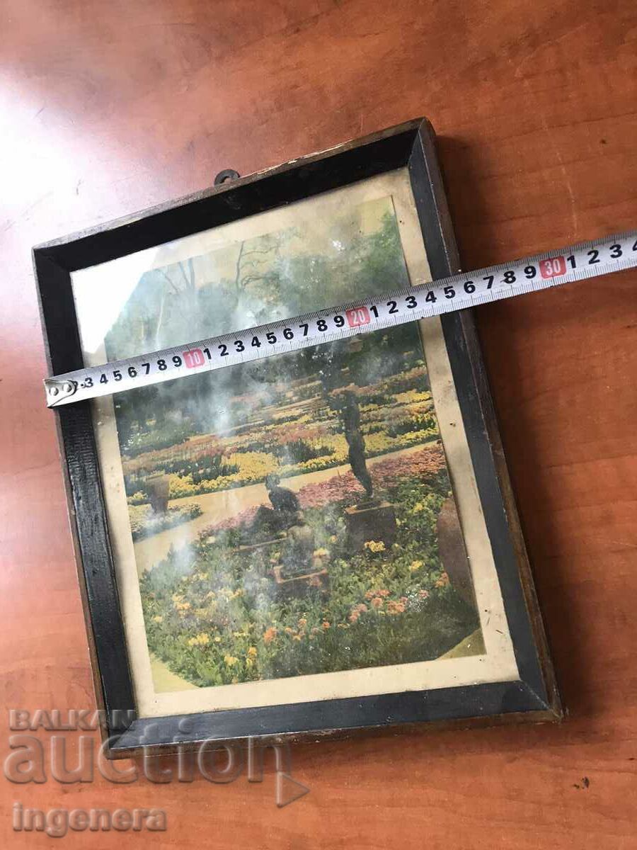 AFIS FOTO RAMA LEMN STICLA SOCA cu preț 9.00 BGN | € 4.60