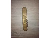 Knife folding blade Coursolle France collectible rare