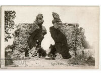 Bulgaria, Hisarya, The Camels RPPC, 1929, traveled