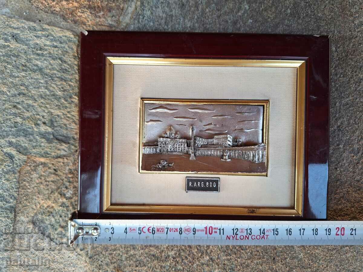 Delivery of PAINTING SILVER PLASTIC R.ARG 800 Delivery of PAINTING SILVER PLASTIC R.ARG 800