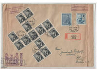 Germany, German occupation in Czechoslovakia, travel envelope