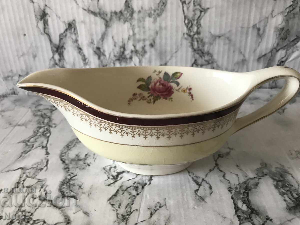 Vintage marked porcelain saucer