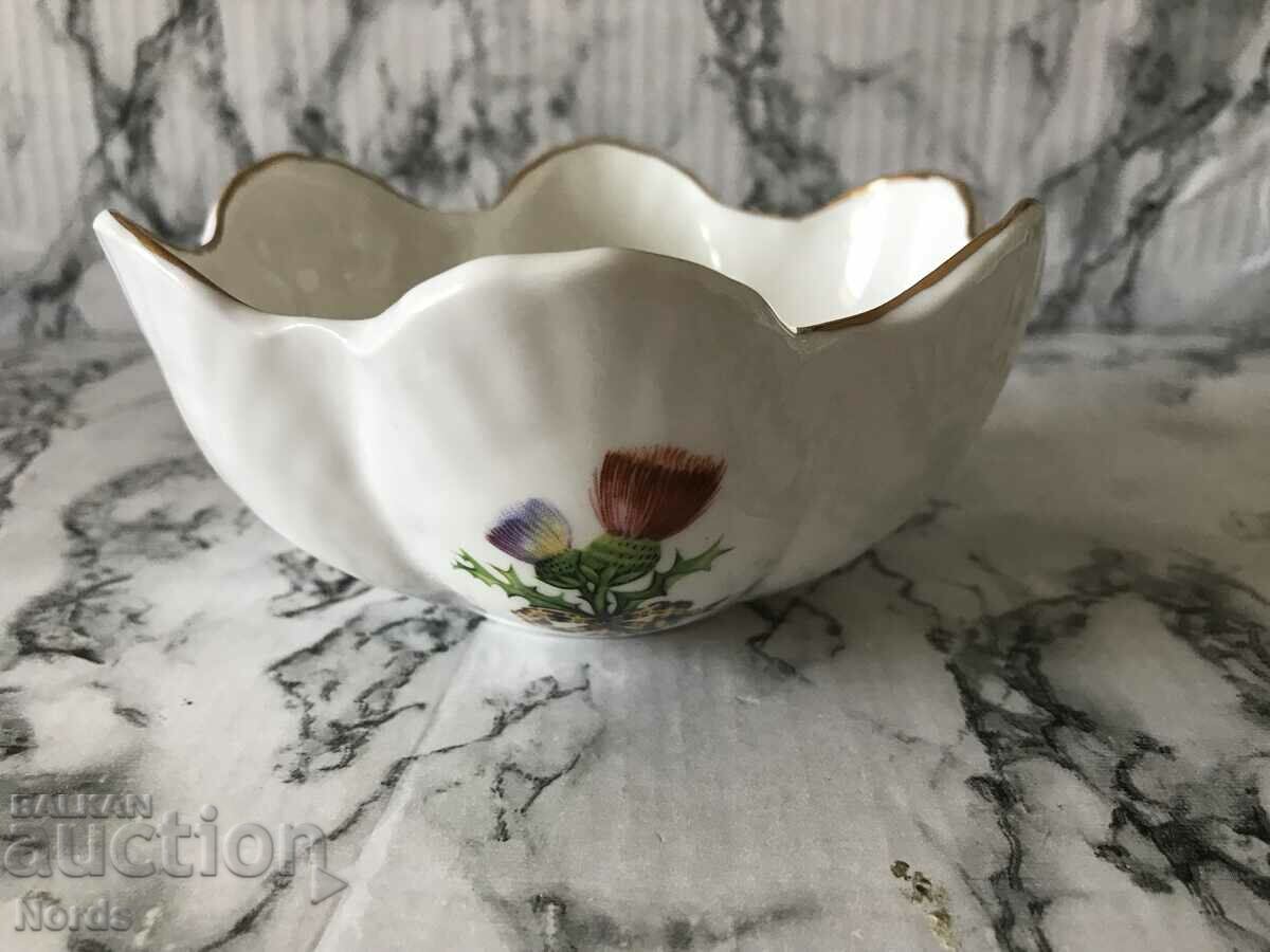 Beautiful porcelain bowl with markings