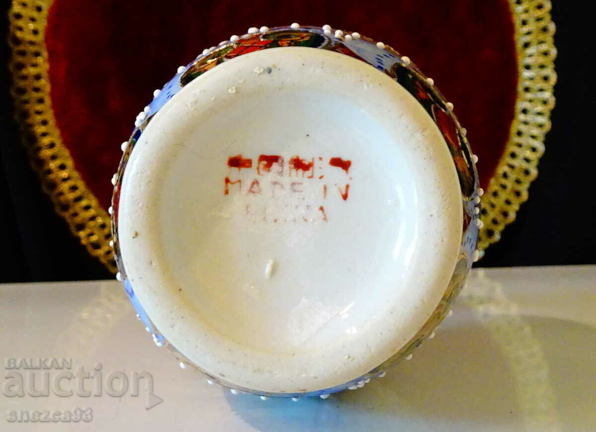 Chinese porcelain vase Zhongguo Zhi Zao, gold - 7 Chinese porcelain vase Zhongguo Zhi Zao, gold - 7