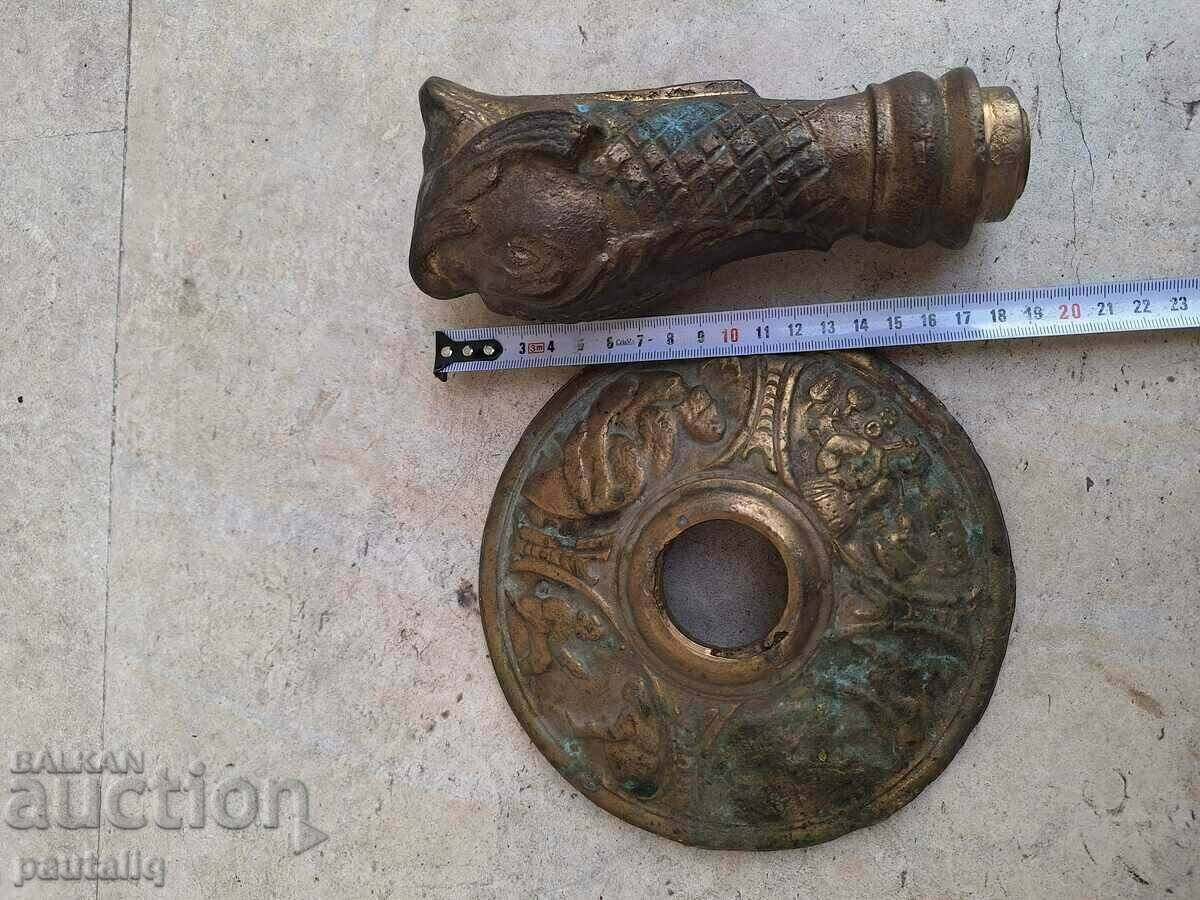 SOLID BRASS FOUNTAIN SPOUT - 5 SOLID BRASS FOUNTAIN SPOUT - 5