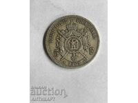 #4 Silver Coin 5 Francs France 1869 Silver