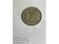 #3 Silver Coin 20 Francs France 1933 Silver