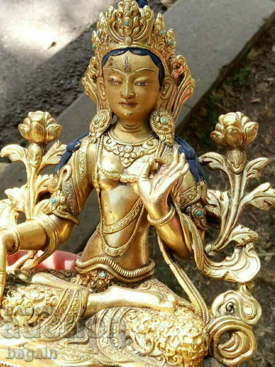 O statuie tibetană unică din secolul al XIX-lea.