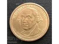 USA. 1 dollar 2007(D). George Washington.