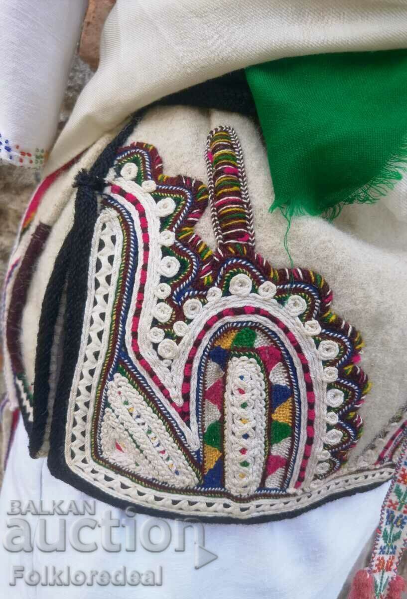 Costum de fecioara din Ohridsko Pole, satele Mesheishta, Volino... - 6