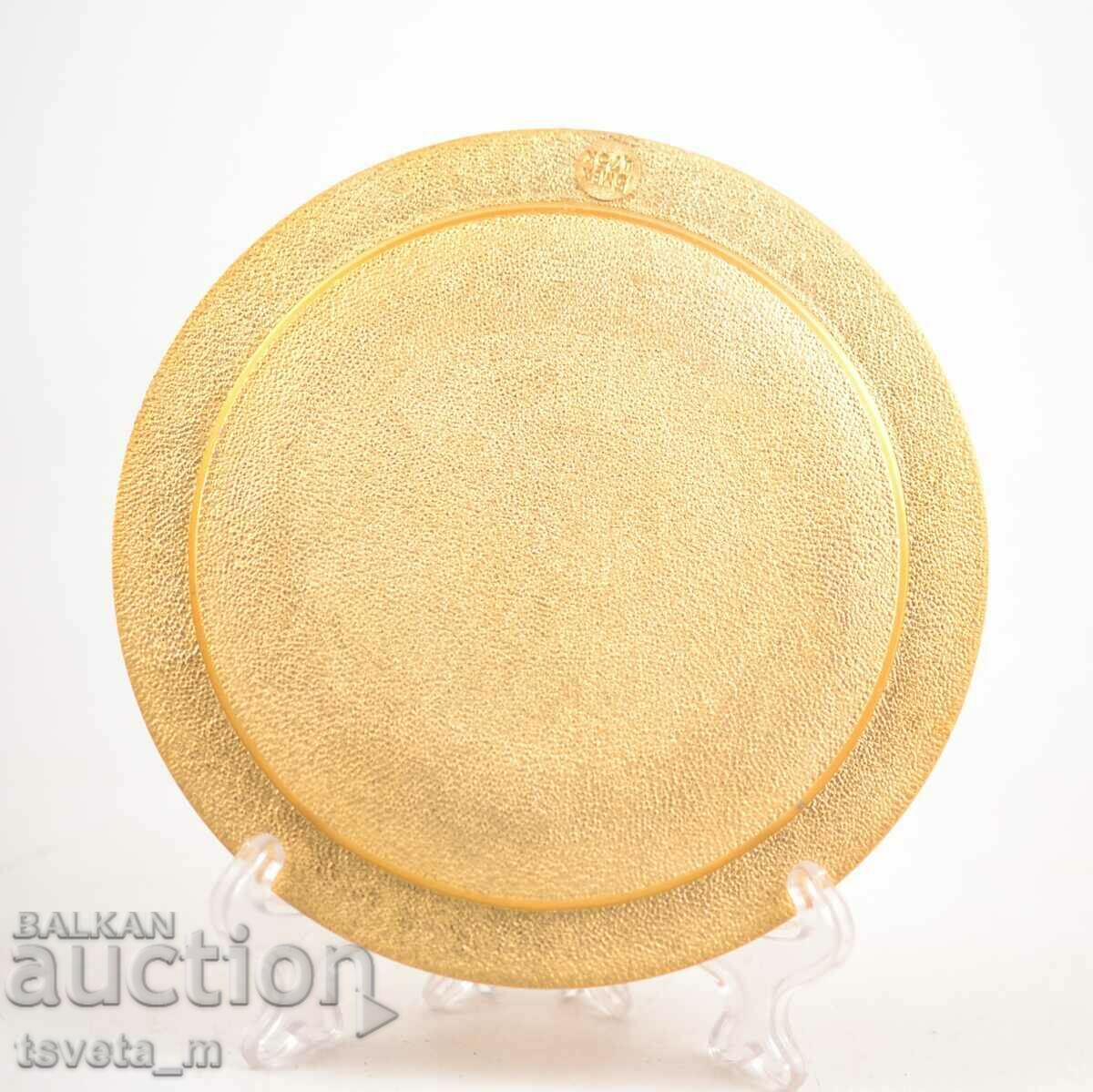 Souvenir - USSR Pokrovsky Cathedral plate with price 12.00 BGN | € 6.14 Souvenir - USSR Pokrovsky Cathedral plate with price 12.00 BGN | € 6.14