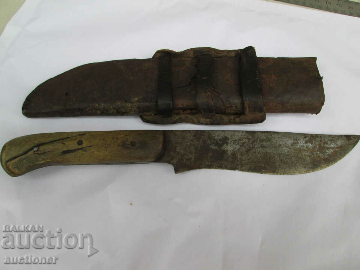 Delivery of OLD SHEPHERD HAND FORGED KNIFE WITH KANYA - AUTHENTIC Delivery of OLD SHEPHERD HAND FORGED KNIFE WITH KANYA - AUTHENTIC