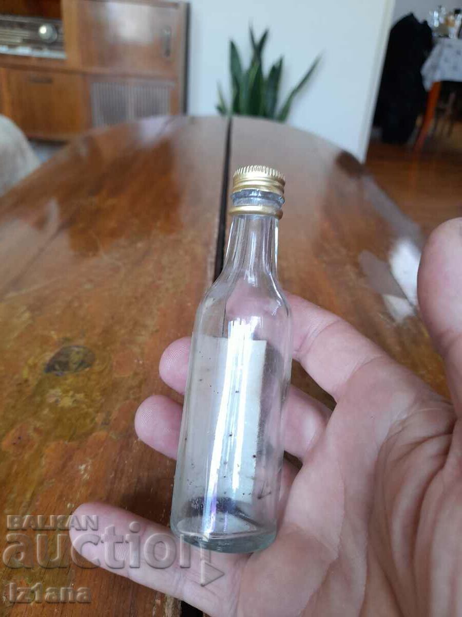 Delivery of An old bottle, a bottle of Strong Vodka Delivery of An old bottle, a bottle of Strong Vodka