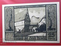 Banknote-Germany-Thuringia-Lobeda-25 pfennig 1921