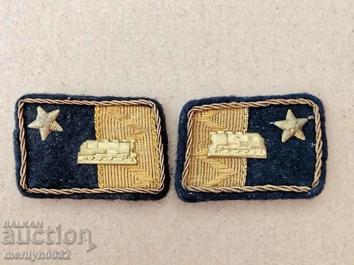 Monograms in railway transport NRB epaulets Monograms epaulet patch - 5 Monograms in railway transport NRB epaulets Monograms epaulet patch - 5