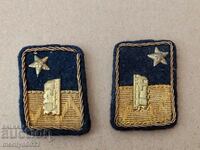 Monograms in railway transport NRB epaulets Monograms epaulet patch