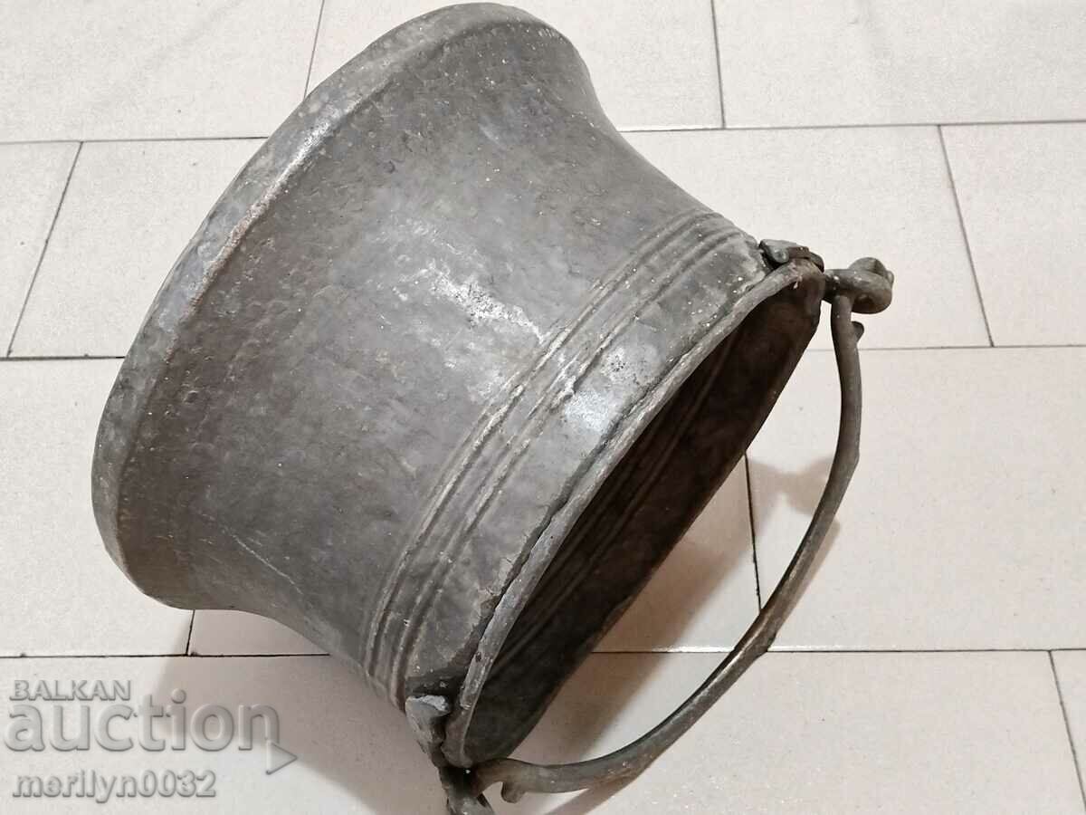 Tinned coin, cauldron, copper, copper vessel with price 109.00 BGN | € 55.73 Tinned coin, cauldron, copper, copper vessel with price 109.00 BGN | € 55.73