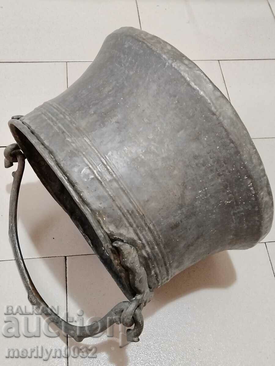 Tinned coin, cauldron, copper, copper vessel - 6 Tinned coin, cauldron, copper, copper vessel - 6