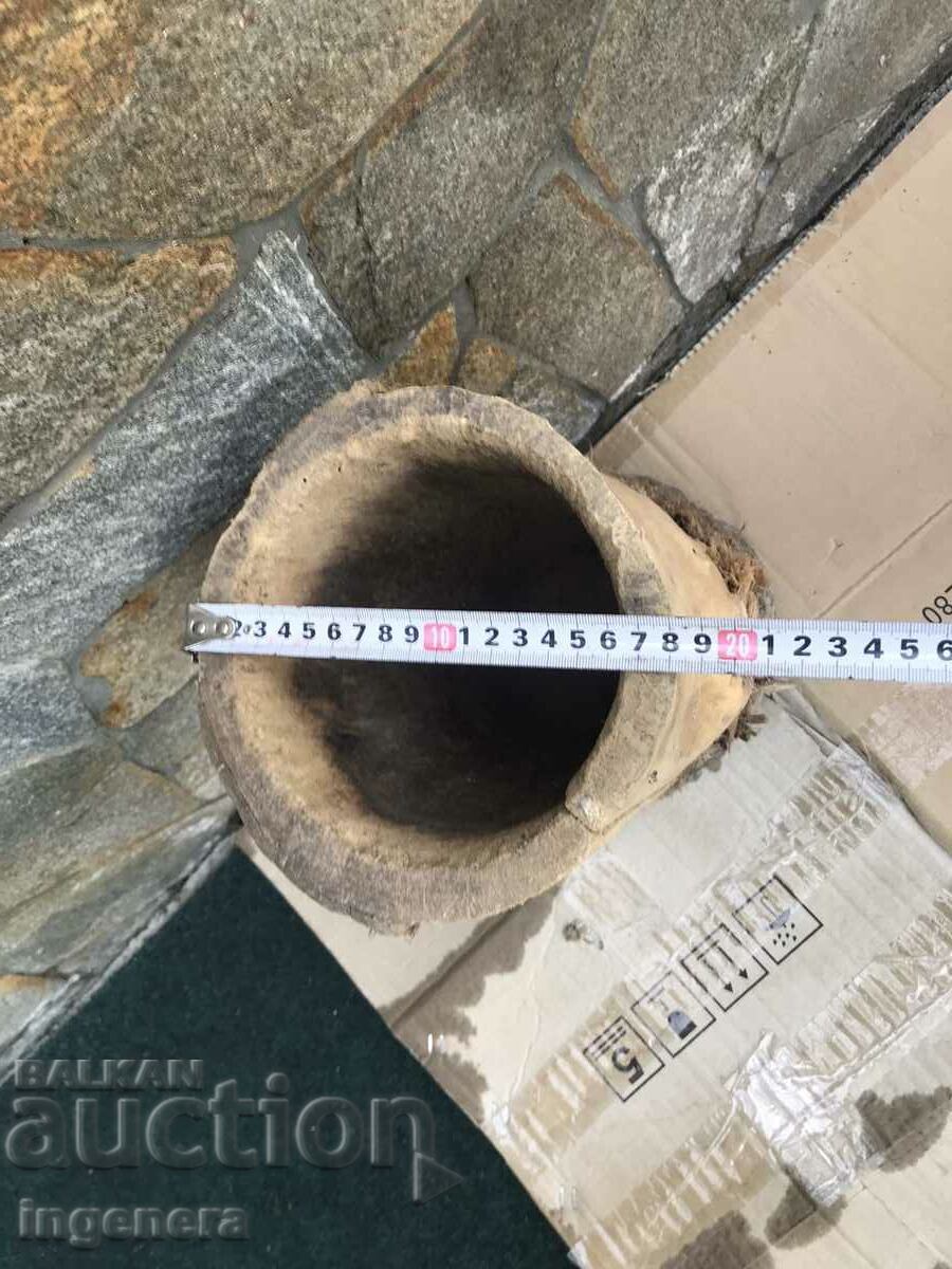 Auction CUTURA WOOD OIL WHEAT VESSEL ANTIQUE Auction CUTURA WOOD OIL WHEAT VESSEL ANTIQUE