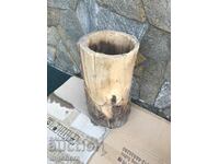 CUTURA WOOD OIL WHEAT VESSEL ANTIQUE