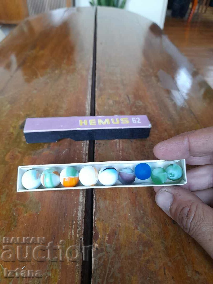 Old glass balls with price 32.00 BGN | € 16.36