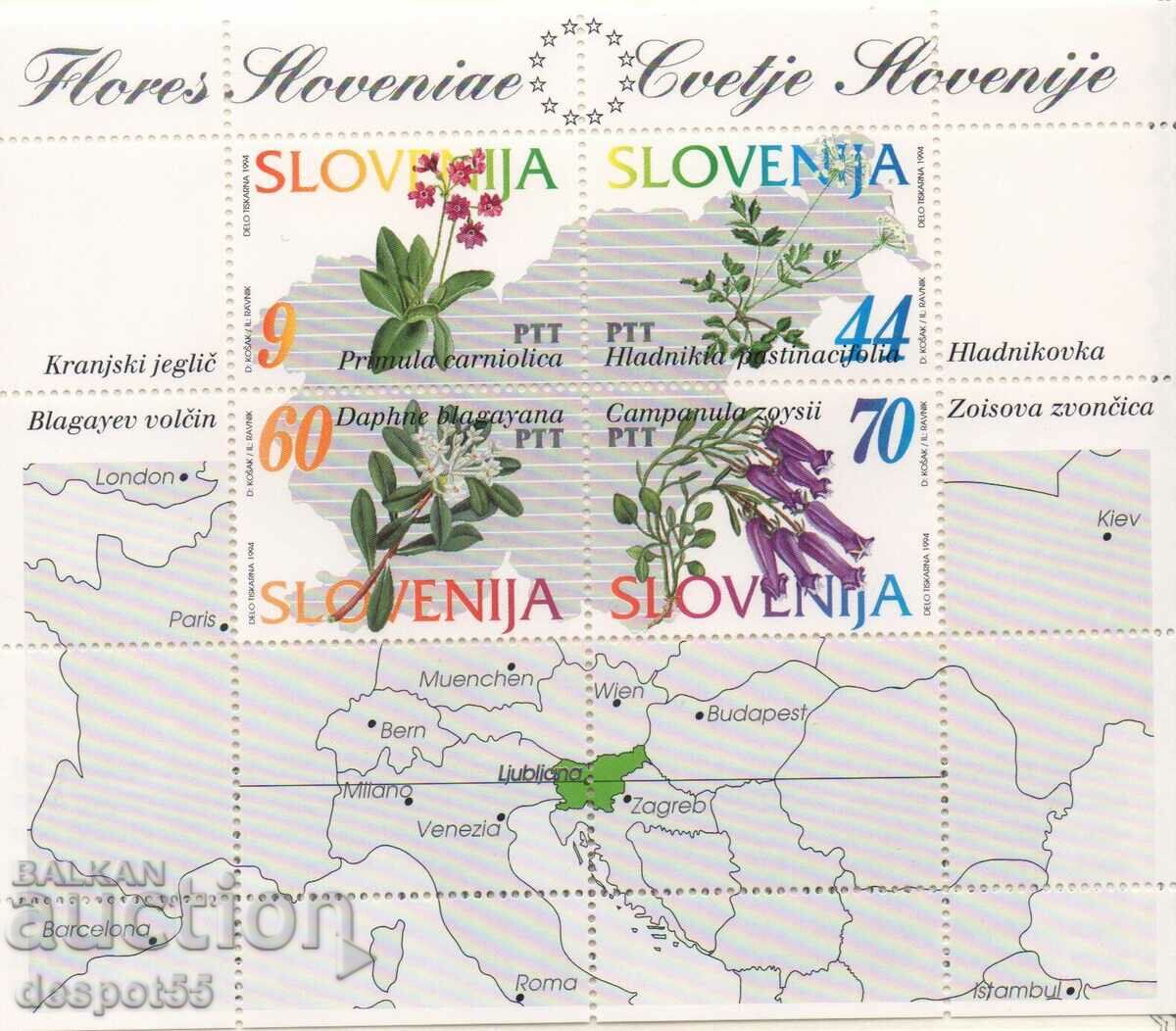 1994. Slovenia. SLOVACA VIZIUNEA LUMII. Bloc. CURIOZITATE!